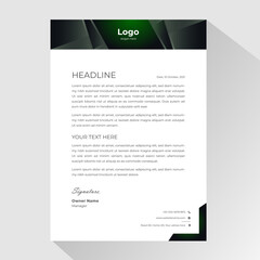 letterhead flyer corporate official minimal creative abstract professional informative newsletter magazine poster brochure design with logo