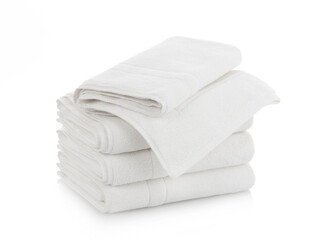 New soft towels stack