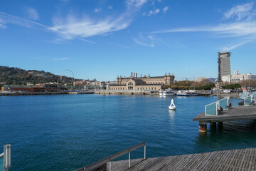 Fototapeta premium la città di Barcellona