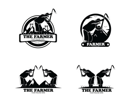 Farmer logo vintage collection set