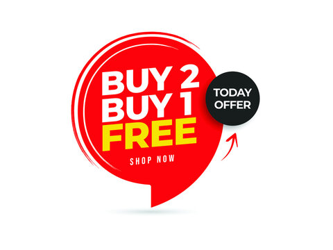 buy 2 get 1 free banner template. Shop now 