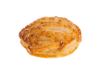 puff pastry isolated