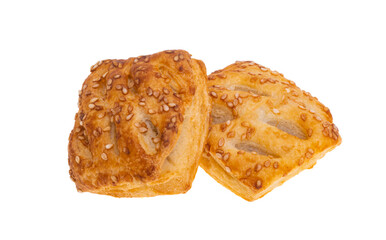 puff pastry isolated
