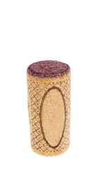 wine cork isolated