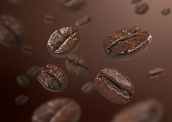 Roasted coffee beans