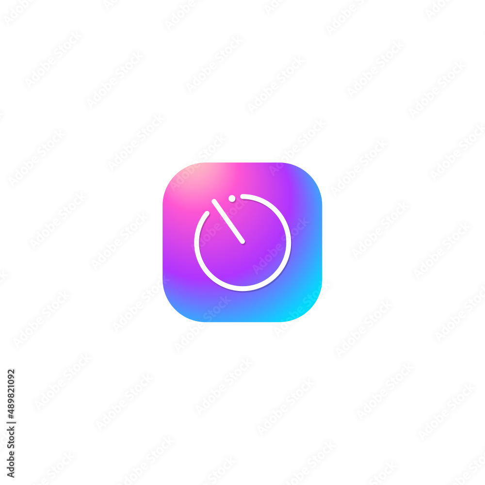 Sticker camera timer