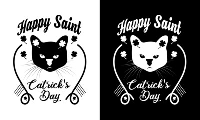 Fototapeta na wymiar Happy St. Catrick's Day, St. Patrick's Day SVG, SVG for Cricut, Cut File 