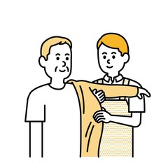 介護師や福祉の人物イラストまとめ