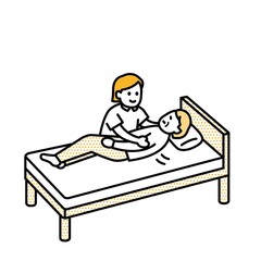 介護師や福祉の人物イラストまとめ