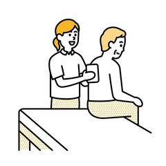 介護師や福祉の人物イラストまとめ