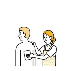 介護師や福祉の人物イラストまとめ