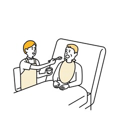 介護師や福祉の人物イラストまとめ