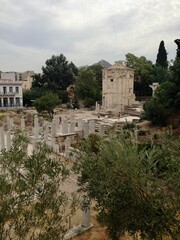 Fototapeta premium ruins of the city