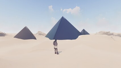 black pyramid