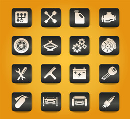 Auto Service Icons