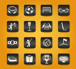 sport icon set