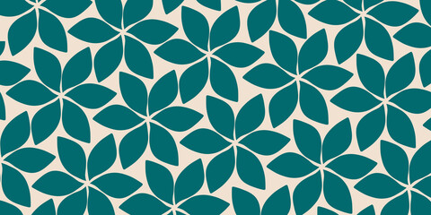 seamless pattern with leaves