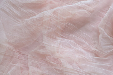 abstract empty pink fabric background for inserting your text, clear wedding background