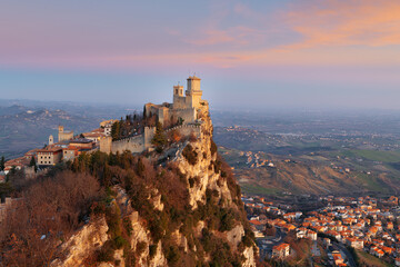 The Republic of San Marino at Dawn