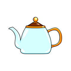 ガラス製のティーポット