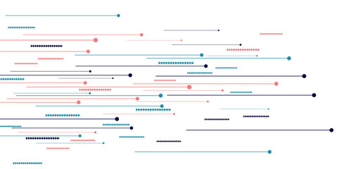 Abstract background with arrows. Vector design. Minimal vector background with arrows and lines motion.