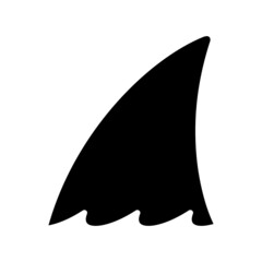 shark fin vector icon dolphin fish whale logo symbol cartoon character illustration sea ocean design doodle isolated