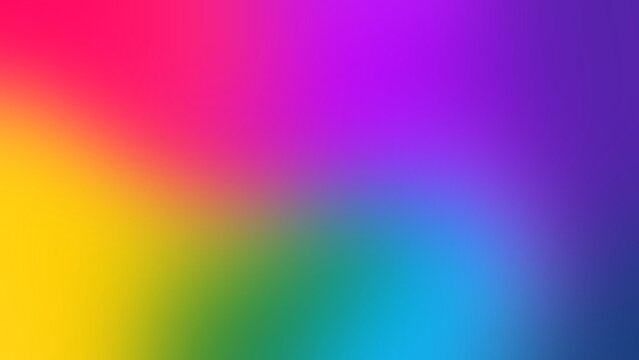 Abstract blurred gradient background in bright colors. Colorful smooth illustration	