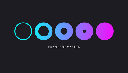 Transform, transformation icon - 489851648