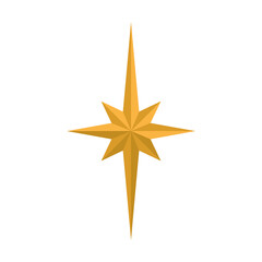 Fototapeta premium islamic golden star