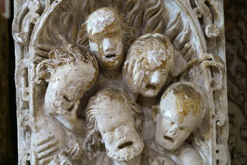 Nardò, historic city in Lecce province, Apulia. Cathedral interior