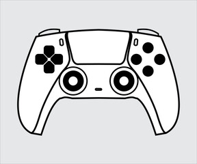 This is an illustration of a console stick
