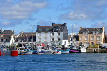 Guilvinec, France - may 16 2021 : fishing port