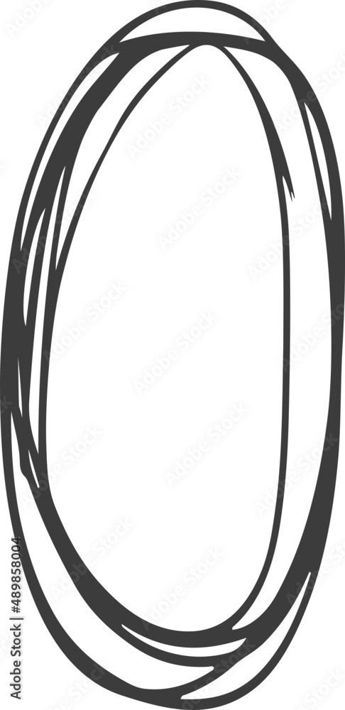 Poster doodle element . pencil curves. simple doodle line. doodle border. simple sketch.