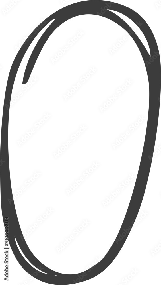 Poster doodle element . pencil curves. simple doodle line. doodle border. simple sketch.