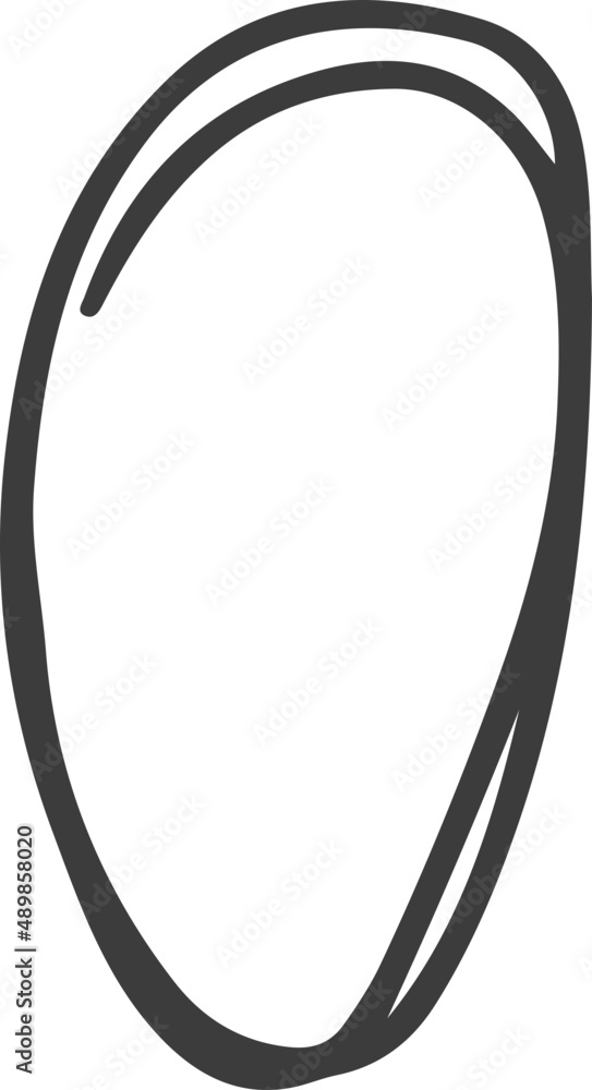 Poster doodle element . pencil curves. simple doodle line. doodle border. simple sketch.