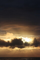 set of pictures of the beauty of nature in the morning