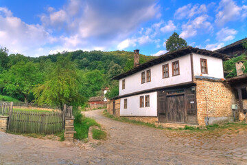 Fototapeta na wymiar Bojentsi old village in Bulgaria