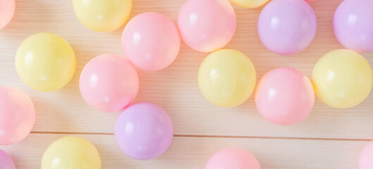 Pink ball background. Event background, campaign background, etc. ピンク色のボールの背景。イベント背景、キャンペーン背景など
