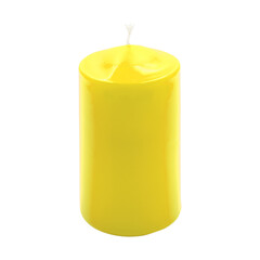 Yellow Aroma Big Candle