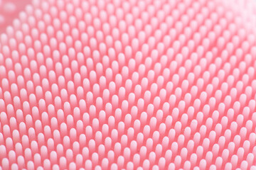 red checkered material background, macro. Traditional