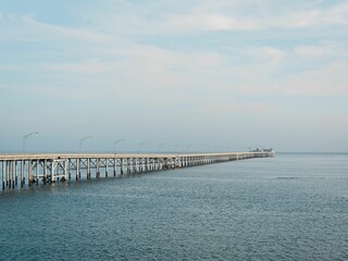 Cal Poly Pier, in Port San Luis, near San Luis Obispo, California