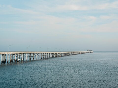 Cal Poly Pier, in Port San Luis, near San Luis Obispo, California