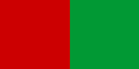 Red background green alternating red-green background.