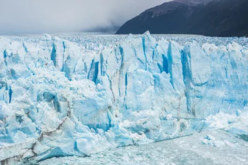 Foto op Plexiglas Detail of Perito Moreno Glacier in Argentina © Fyle