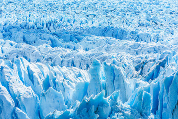 Detail of Perito Moreno Glacier in Argentina