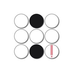 Logo Punktbuchstaben H