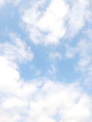 blue sky with clouds