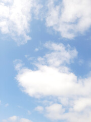 blue sky with clouds