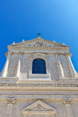 Fototapeta na wymiar Kirche Madonna della Greca in Locorotondo, Italien, Apulien