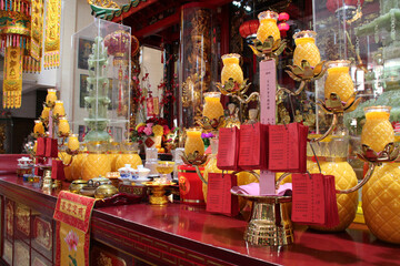 chinese temple (leong san see temple) in singapore 